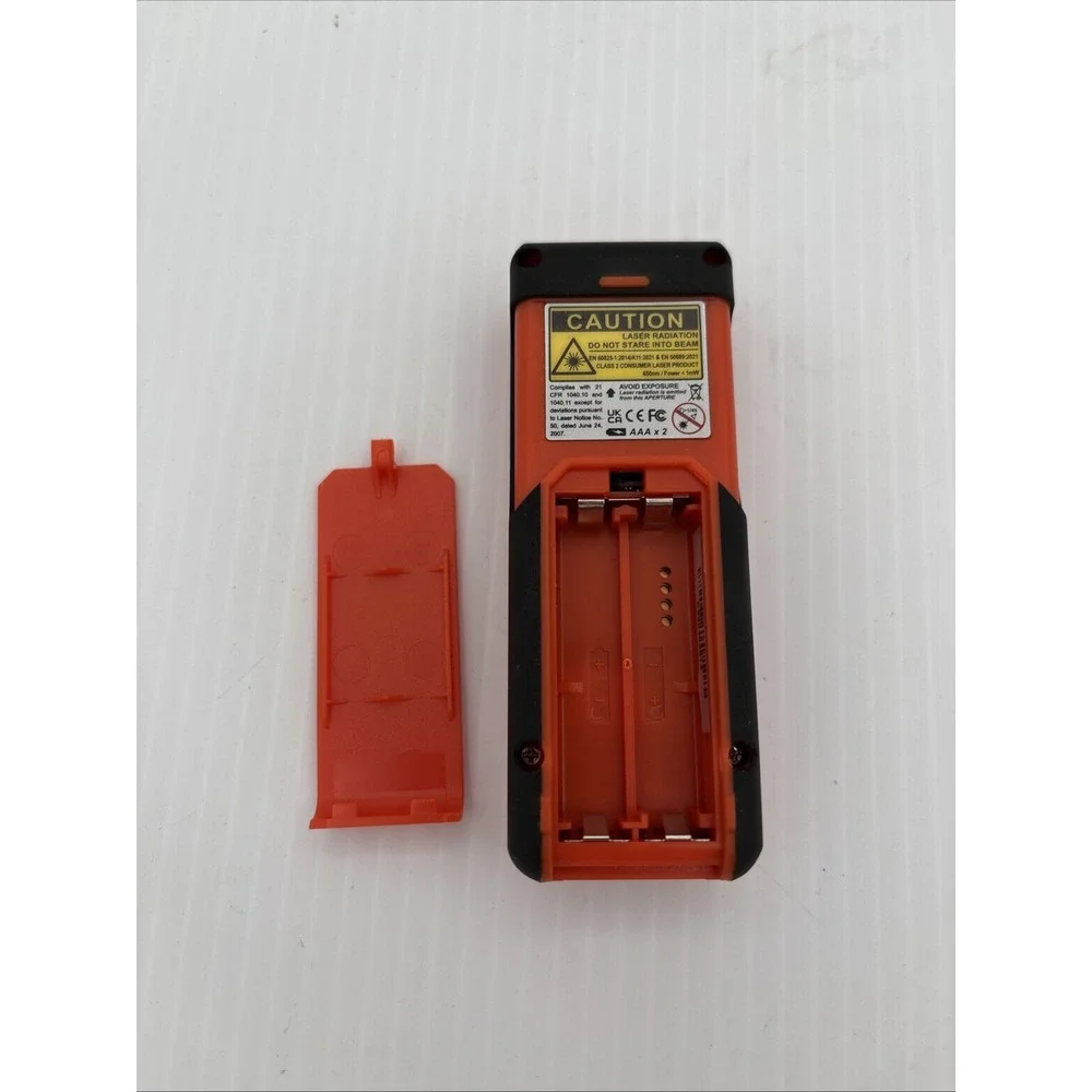 Johnson LDM85 ABS Orange Indoor/Outdoor 85 ft. Laser Distance Meter